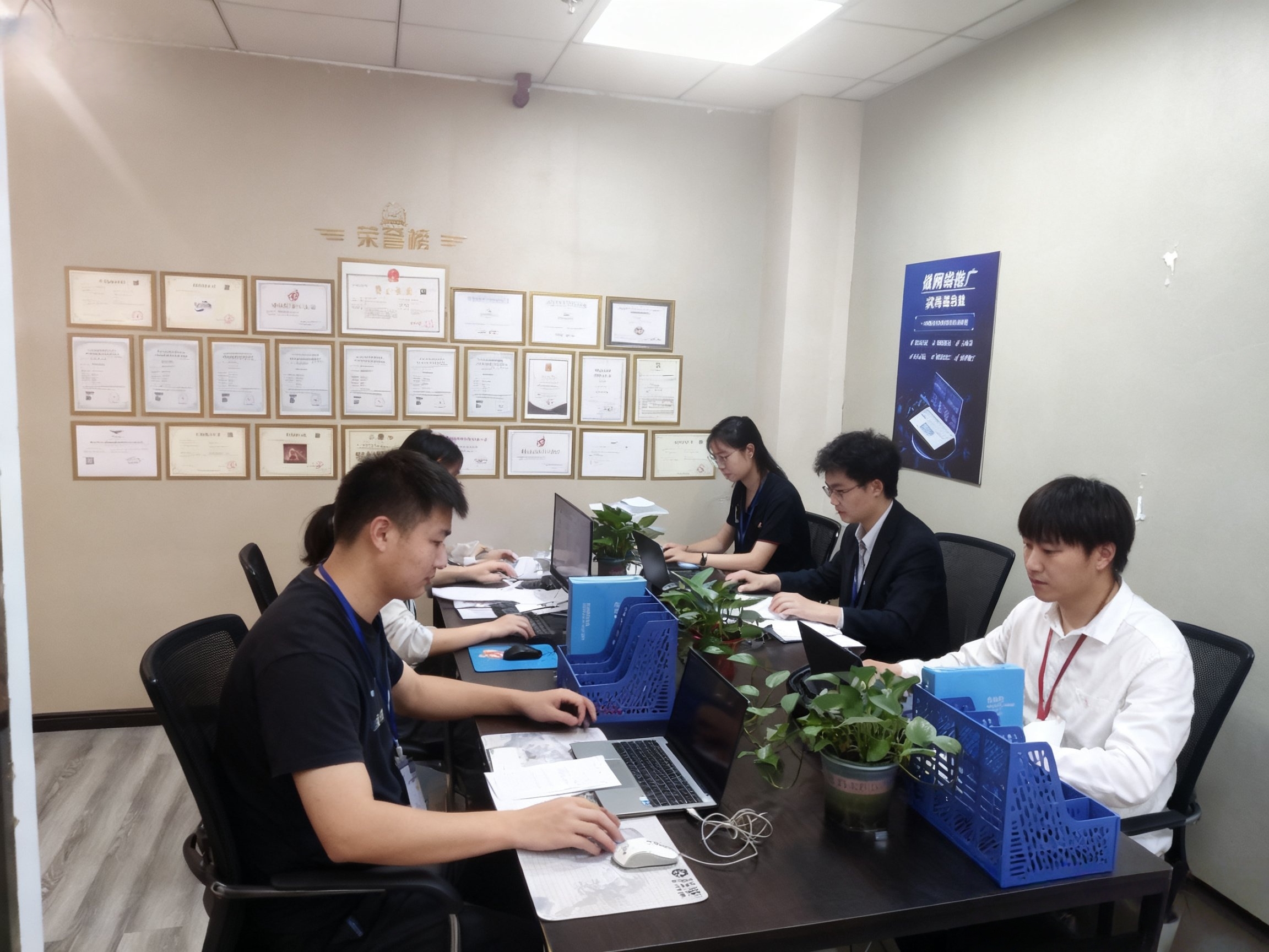 企业实拍：办公与交付环境参考